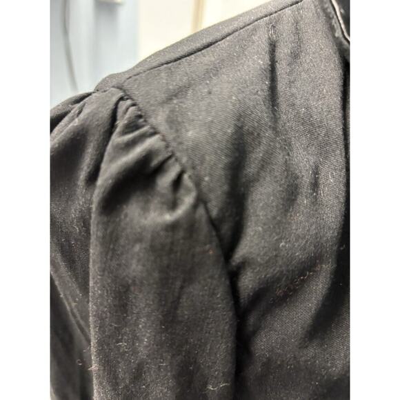 Vintage Nicole Miller Stretch Fitted 2 Button Blazer Size 8 With Satin Detail - Picture 3 of 5